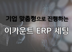 업종별 최적의 이카운트 ERP 세팅을 도와드리겠습니다