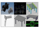 CAD 2D/3D도면작업(제품설계모델링)(렌더링)(STL,DWG,OBJ파일형식 등)해드립니다.