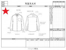 [현직디자이너] 실무에 맞는 의류 도식화 / 작업지시서 작업해 드립니다