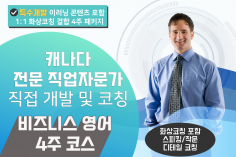 전문 직업 자문가가 개발한 고급 비즈니스 영어 4주코스