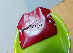 Christmas Leather Bag