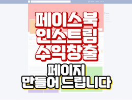 페이스북 인스트림 수익화 페이지 만들어드립니다.