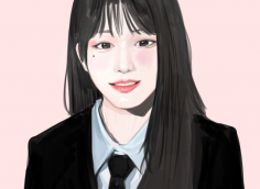 감성 있는 초상화 캐리커쳐 - sns프로필, 커플, 선물, 상업용으로 좋습니다!