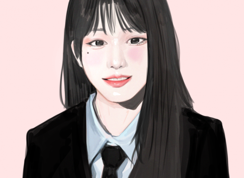 감성 있는 초상화 캐리커쳐 - sns프로필, 커플, 선물, 상업용으로 좋습니다!