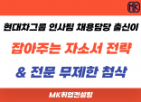 현대차그룹 인사팀 채용 메인담당 출신이 잡아주는 자소서 전략 & 전문 무제한 첨삭