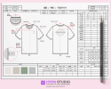 실무 패션 도식화, 작업지시서, 일본 작업지시서 만들어 드립니다.