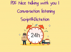 [PDF전자책]Nice talking with you 1 Conversation listening & Real conversations 
