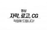 영상편집 자막, 로고, CG 작업해 드립니다