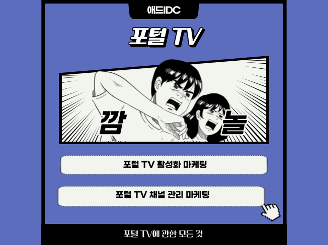 포털TV  최적화 , 활성화 마케팅